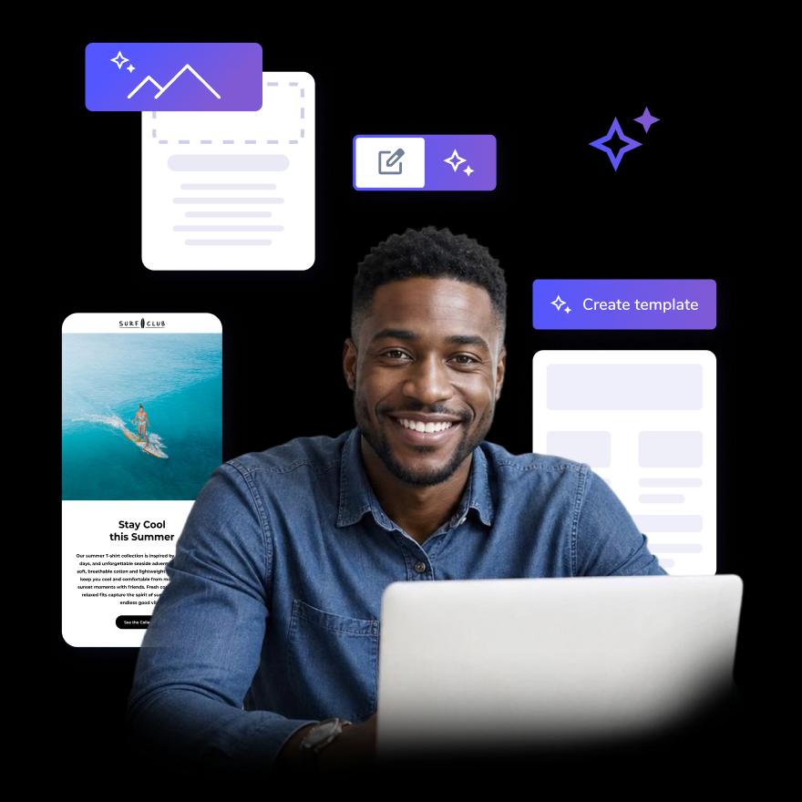 AI-powered email design