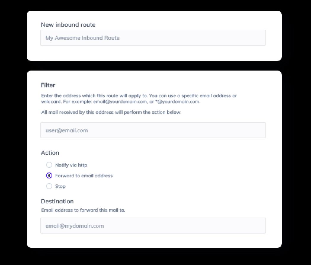 Inbound email processing