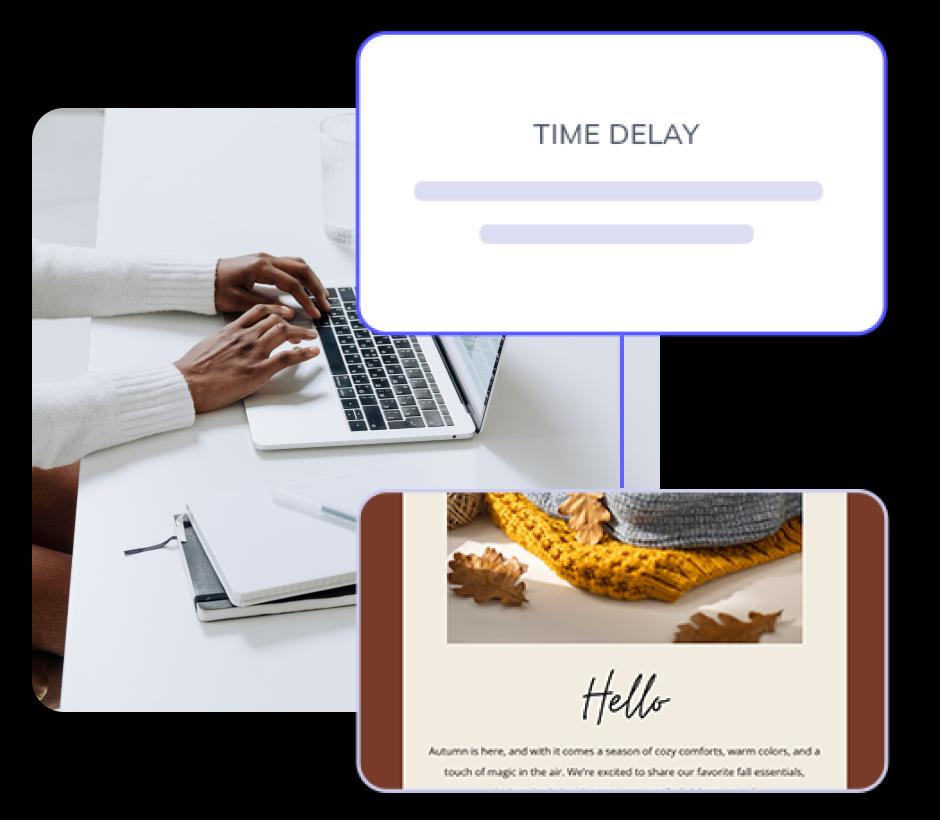 Trigger automated campaigns to optimize your workflow