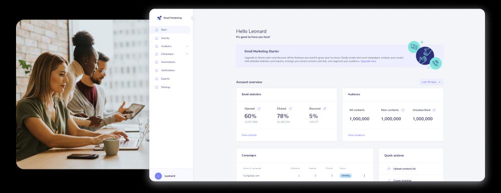 image - laptop and email marketing