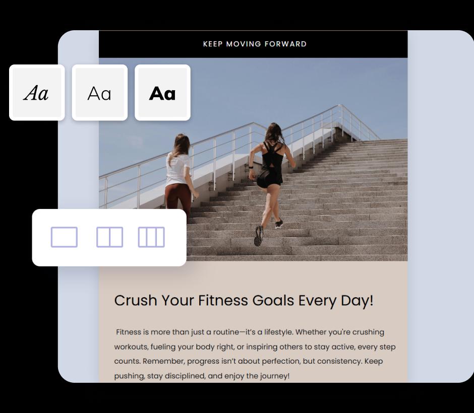 Say hello to user-friendly and clean newsletter tools